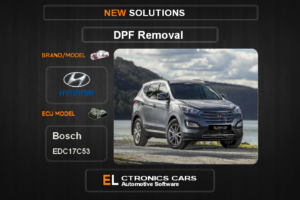 DPF Off  kia-hyundai Bosch EDC17C53  Electronics Cars Automotive Software