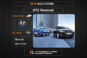DTC OFF kia-hyundai Bosch EDC17C53 Electronics cars Automotive software