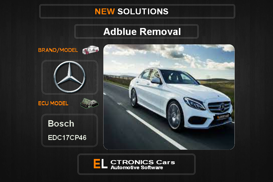 AdBlue OFF Mercedes Bosch EDC17CP46 Electronics Cars Automotive Software