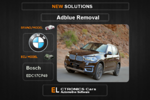 AdBlue OFF BMW-Mini Bosch EDC17CP49 Electronics Cars Automotive Softwar