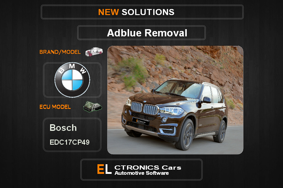 AdBlue OFF BMW-Mini Bosch EDC17CP49 Electronics Cars Automotive Softwar