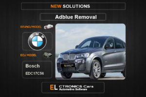 AdBlue OFF BMW-Mini Bosch EDC17C56 Electronics Cars Automotive Software