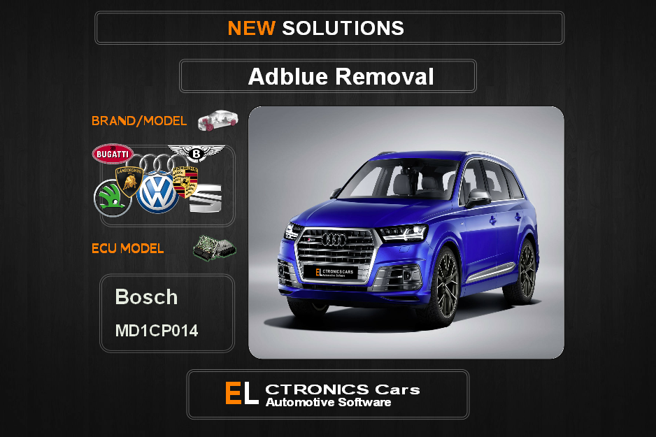 AdBlue OFF Volkswagen-Group  Bosch MD1CP014 Electronics Cars Automotive Software