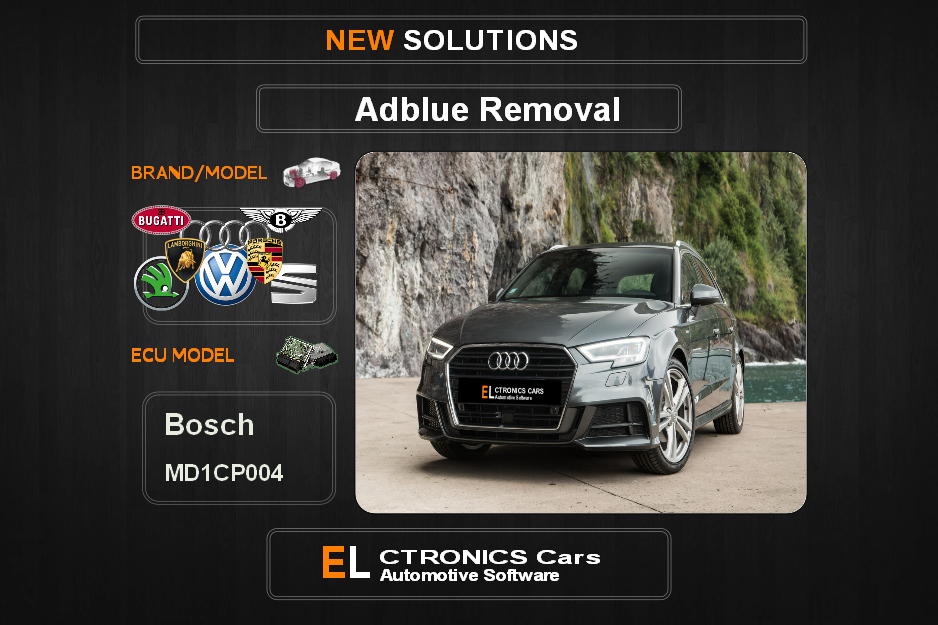 AdBlue OFF Volkswagen-Group  Bosch MD1CP004 Electronics Cars Automotive Software