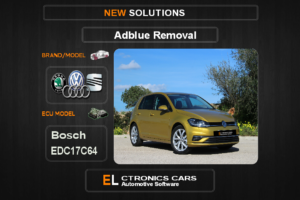 AdBlue OFF Volkswagen-Group  Bosch EDC17C64 Electronics Cars Automotive Software