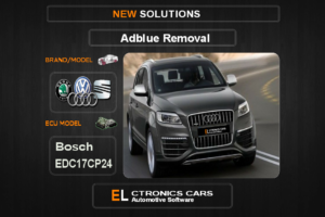 AdBlue OFF Volkswagen-Group  Bosch EDC17CP24 Electronics Cars Automotive Software