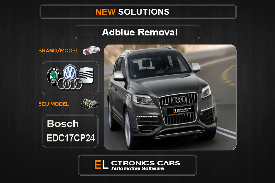 AdBlue OFF Volkswagen-Group  Bosch EDC17CP24 Electronics Cars Automotive Software