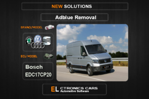 AdBlue OFF Volkswagen-Group  Bosch EDC17CP20  Electronics Cars Automotive Software