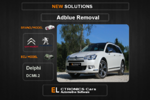 AdBlue OFF Peugeot-Citroen Delphi DCM6.2 Electronics Cars Automotive Software