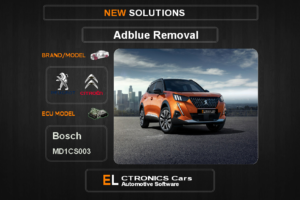AdBlue OFF Peugeot-Citroen Bosch MD1CS003 Electronics Cars Automotive Software