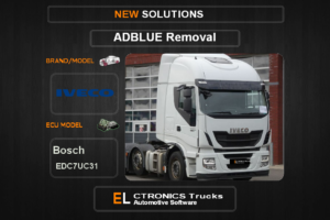 AdBlue OFF Iveco-Truck Bosch EDC7UC31 Electronics Trucks Automotive Software