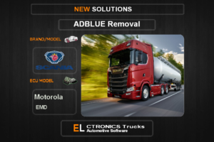 AdBlue OFF Scania-Truck EMS EMD Electronics Trucks Automotive Software