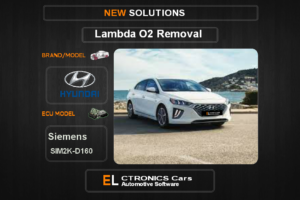 Lambda O2 removal kia-hyundai Siemens SIM2K D160 Electronics cars Automotive software