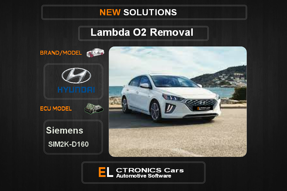 Lambda O2 removal kia-hyundai Siemens SIM2K D160 Electronics cars Automotive software