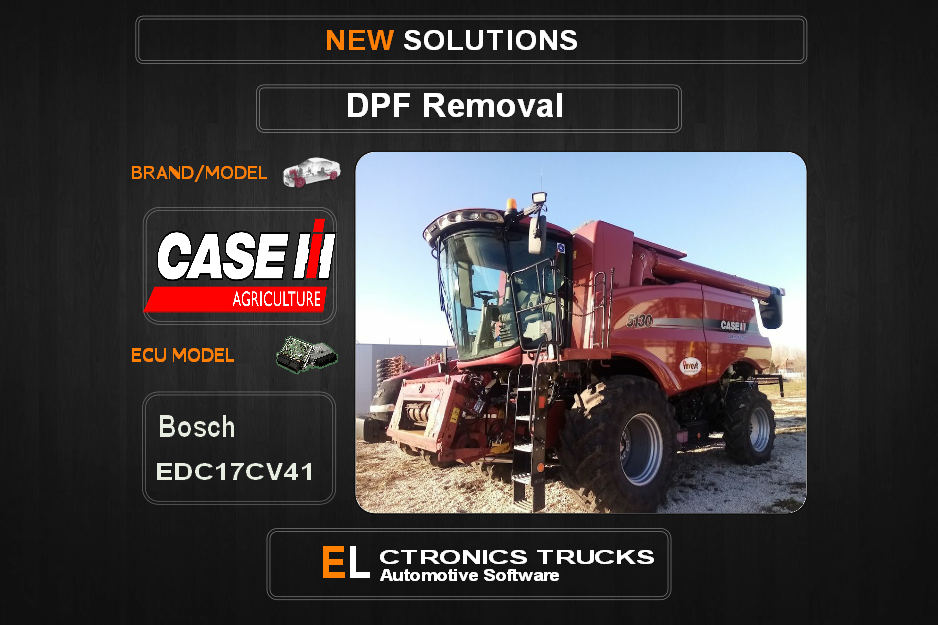 DPF Off Case-Agriline Bosch EDC17CV41 Electronics Trucks Automotive Software