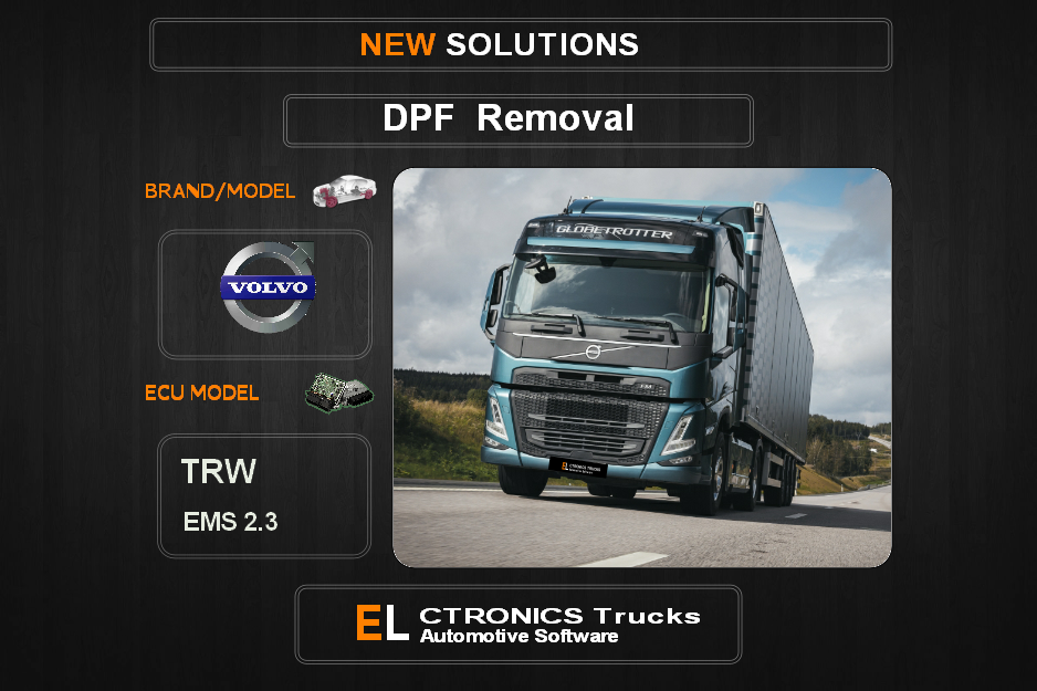 DPF Off Volvo-Truck TRW EMS2.3 Electronics Trucks Automotive Software