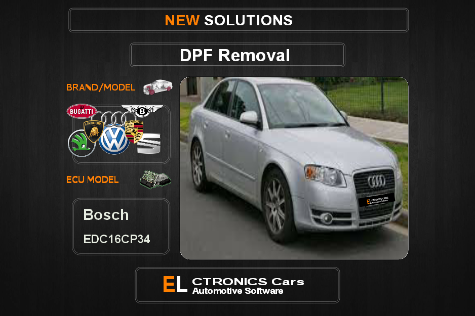 DPF Off Volkswagen-Group Bosch EDC16CP34 Electronics Cars Automotive Software