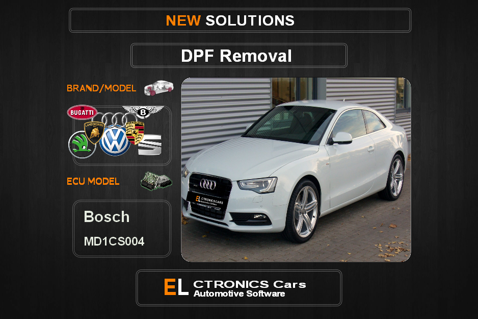 DPF Off Volkswagen-Group Bosch MD1CS004 Electronics Cars Automotive Software