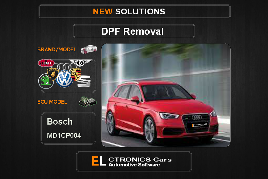 DPF Off Volkswagen-Group Bosch MD1CP004 Electronics Cars Automotive Software