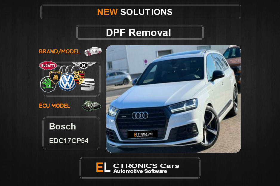 DPF Off Volkswagen-Group Bosch EDC17CP54 Electronics Cars Automotive Software