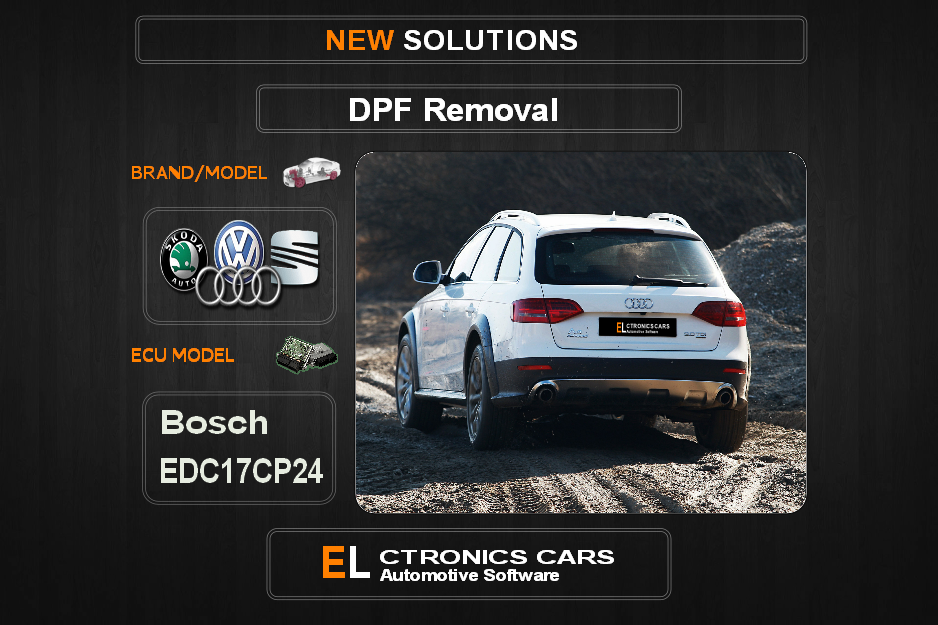 DPF Off Volkswagen-Group Bosch EDC17CP24  Electronics Cars Automotive Software