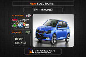 DPF Off Volkswagen-Group Bosch EDC17U01 Electronics Cars Automotive Software