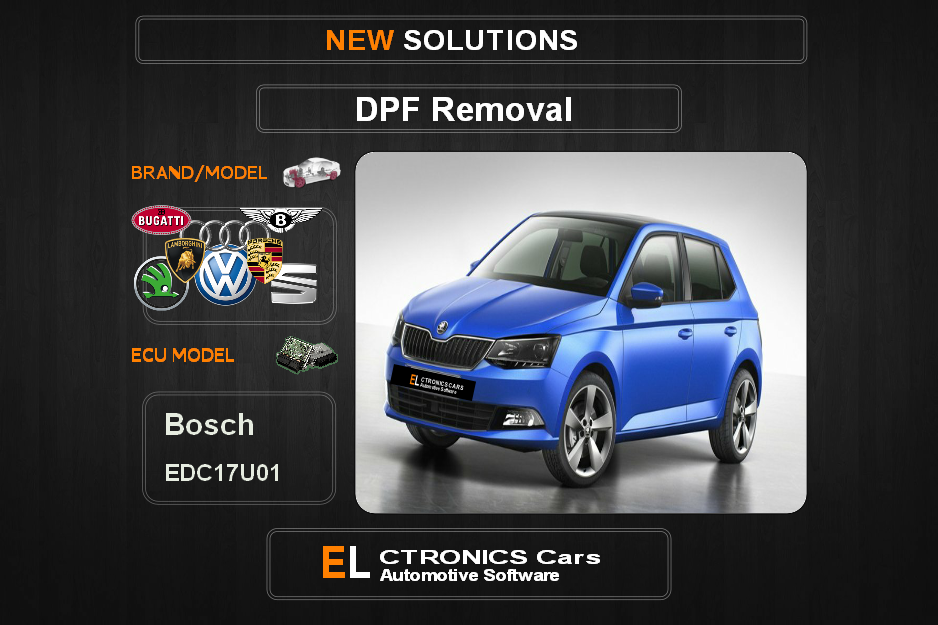 DPF Off Volkswagen-Group Bosch EDC17U01 Electronics Cars Automotive Software