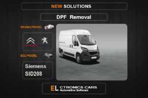 DPF Off Peugeot-Citroen Siemens SID208 Electronics Cars Automotive Software