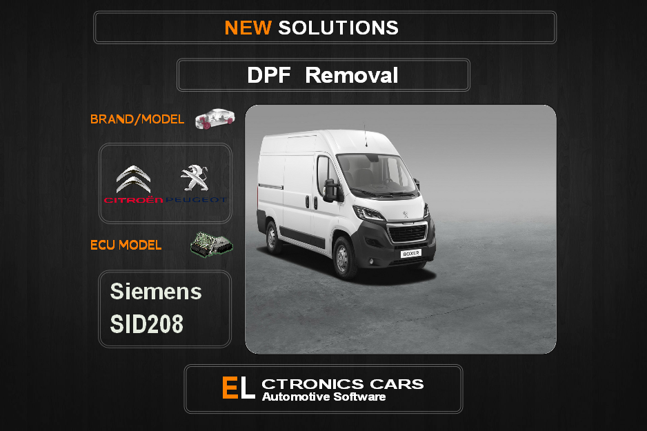 DPF Off Peugeot-Citroen Siemens SID208 Electronics Cars Automotive Software
