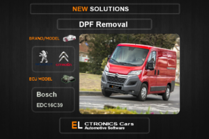 DPF Off Peugeot-Citroen Bosch EDC16C39 Electronics Cars Automotive Software
