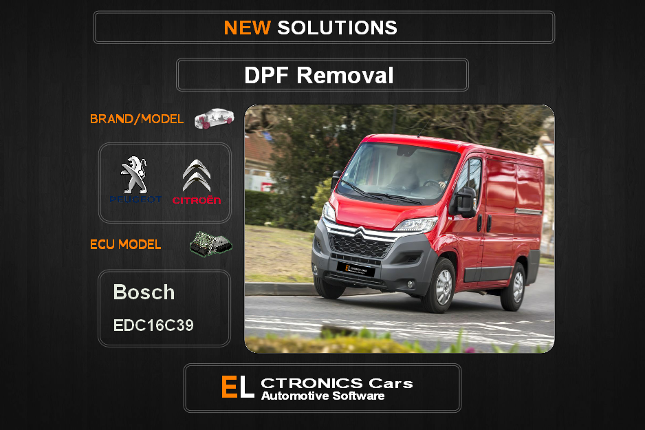 DPF Off Peugeot-Citroen Bosch EDC16C39 Electronics Cars Automotive Software
