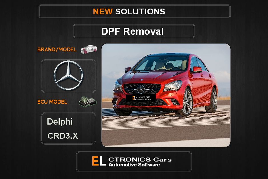 DPF Off Mercedes Delphi CRD3.X Electronics Cars Automotive Software
