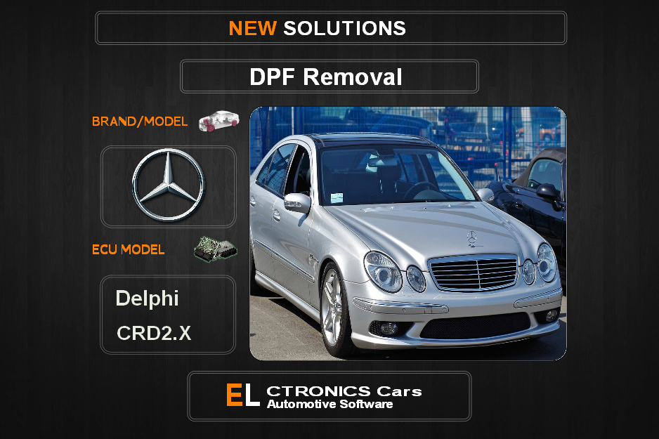 DPF Off Mercedes Delphi CRD2.X Electronics Cars Automotive Software