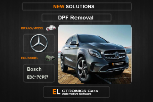 DPF Off Mercedes Bosch EDC17CP57 Electronics Cars Automotive Software