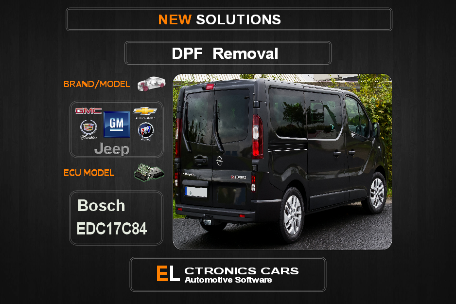 DPF Off GM-Opel Bosch EDC17C84 Electronics Cars Automotive Software