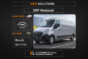 DPF Off GM-Opel Bosch EDC17C42 Electronics Cars Automotive Software