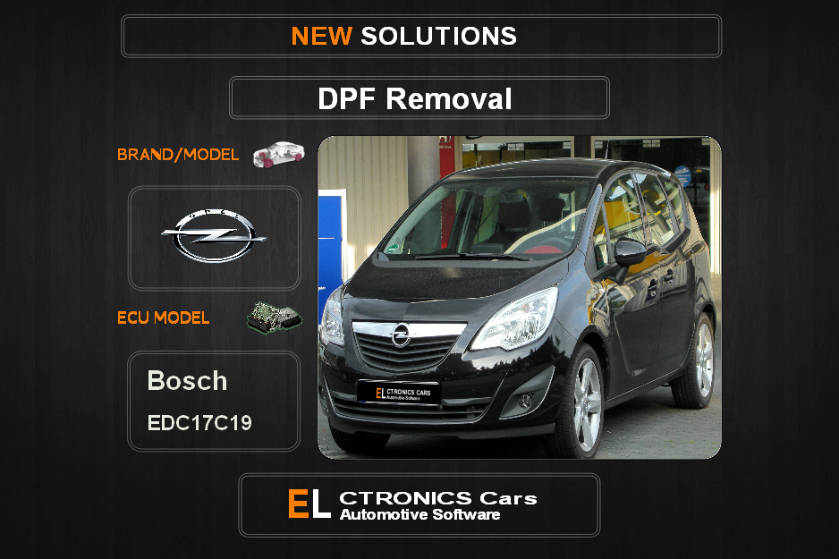 DPF Off GM-Opel Bosch EDC17C19 Electronics Cars Automotive Software
