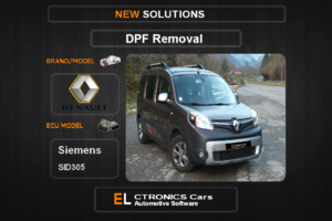 DPF Off Renault-Dacia Siemens SID305 Electronics Cars Automotive Software