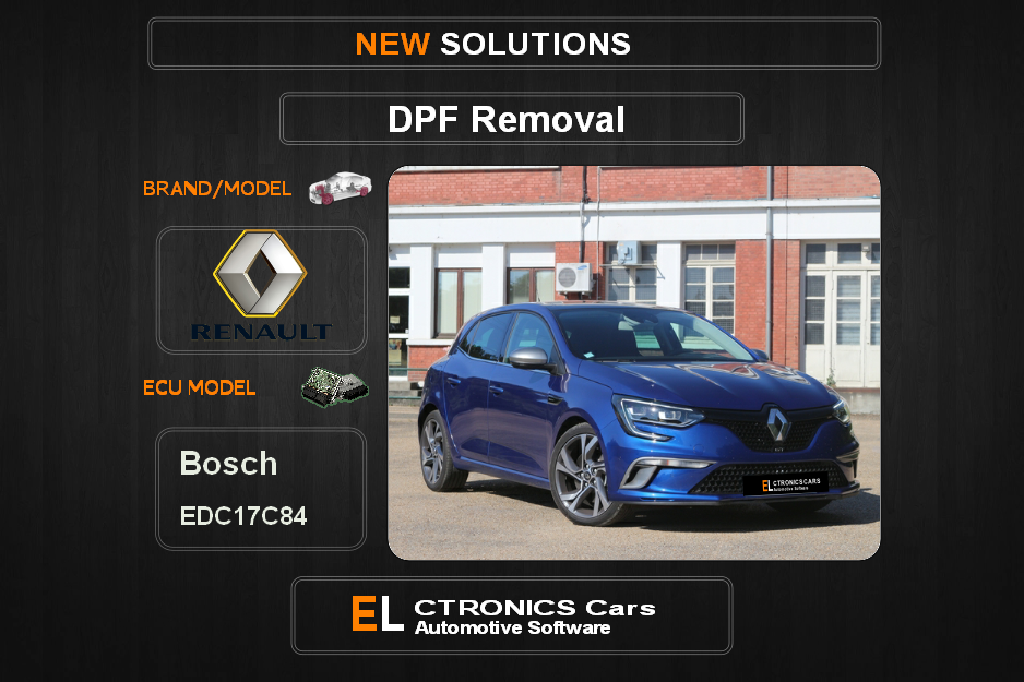 DPF Off Renault-Dacia Bosch EDC17C84 Electronics Cars Automotive Software