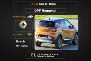 DPF Off Renault-Dacia Bosch MD1CS006 Electronics Cars Automotive Software
