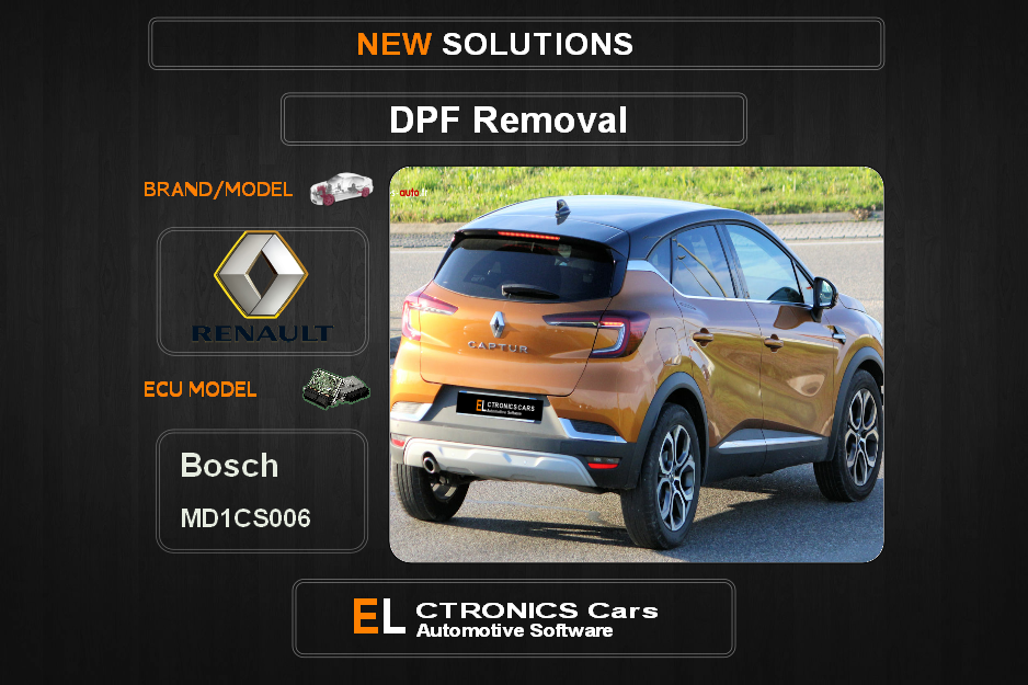 DPF Off Renault-Dacia Bosch MD1CS006 Electronics Cars Automotive Software