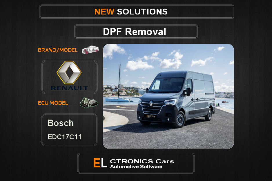 DPF Off Renault-Dacia Bosch EDC17C11 Electronics Cars Automotive Software