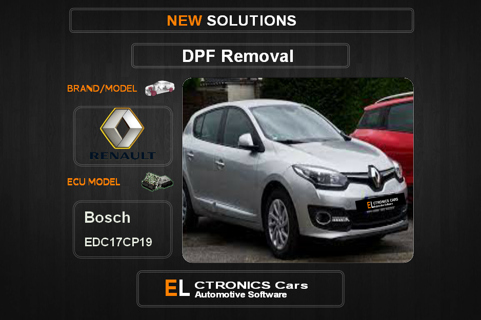 DPF Off Renault-Dacia Bosch EDC17CP19 Electronics Cars Automotive Software