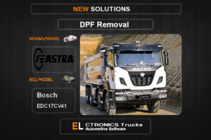 DPF Off Astra Bosch EDC17CV41 Electronics Trucks Automotive Software