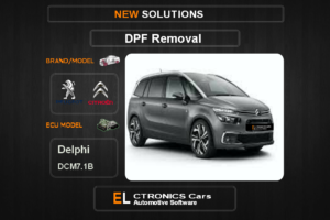 DPF Off Peugeot-Citroen Delphi DCM7.1B Electronics Cars Automotive Software