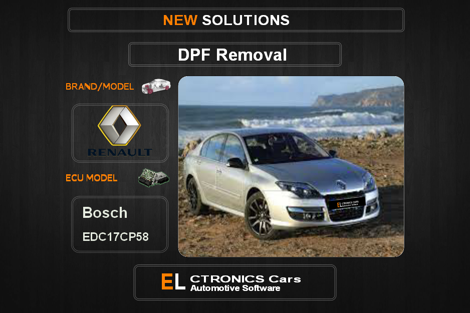 DPF Off Renault-Dacia Bosch EDC17CP58 Electronics Cars Automotive Software