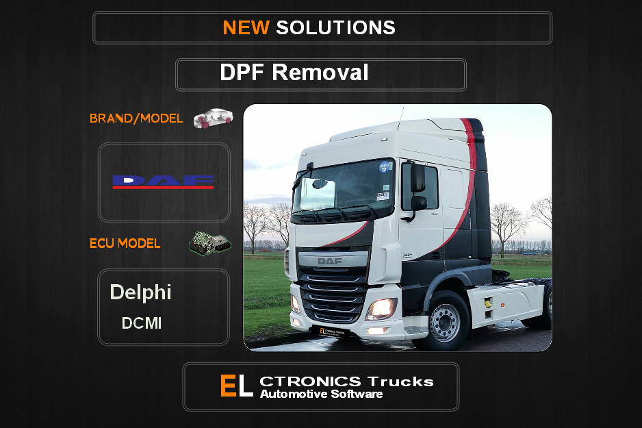 DPF Off DAF-Trucks Delphi DCMI Electronics Trucks Automotive Software