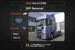 DPF Off Scania-Truck EMS S6 Electronics Trucks Automotive Software