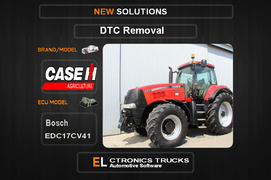 DTC OFF Case-Agriline Bosch EDC17CV41 Electronics Trucks Automotive software
