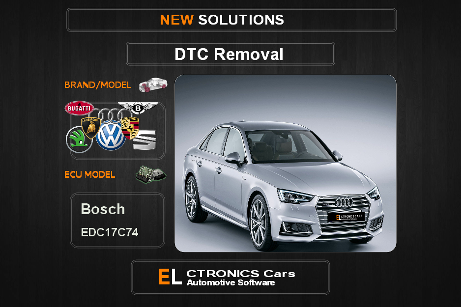 DTC OFF Volkswagen-Group Bosch EDC17C74 Electronics cars Automotive software